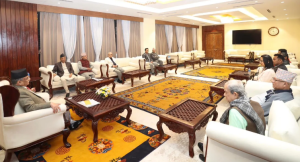 बालुवाटारमा सत्ता गठबन्धनका शीर्ष नेताको बैठक